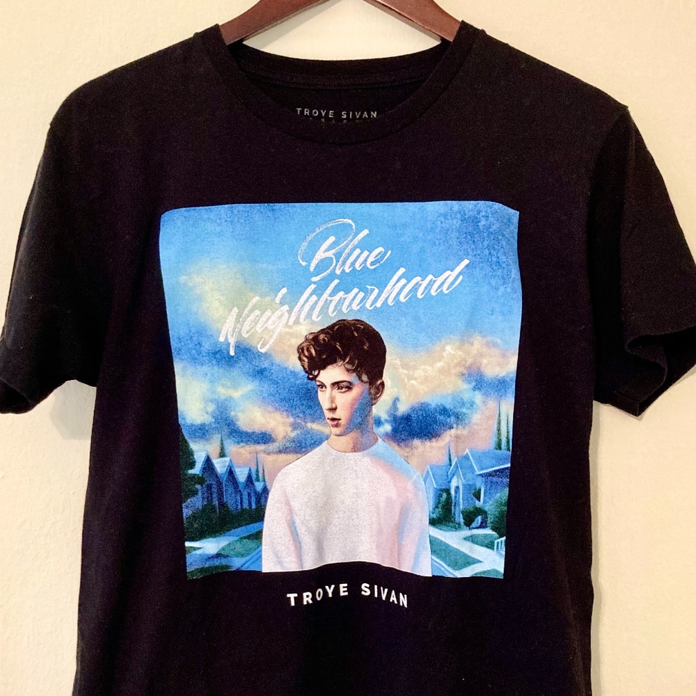 NEW Troye Sivan Blue Neighborhood Album Tour Shirt